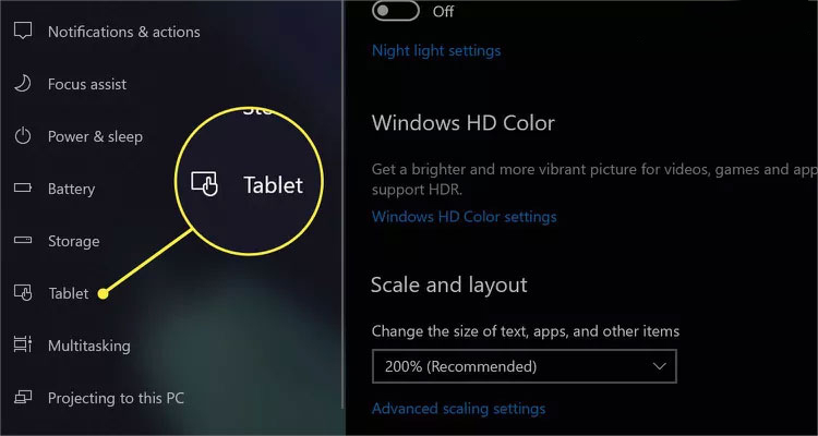 Hướng dẫn tắt chế độ Tablet mode Win 10, 11 chi tiết nhất