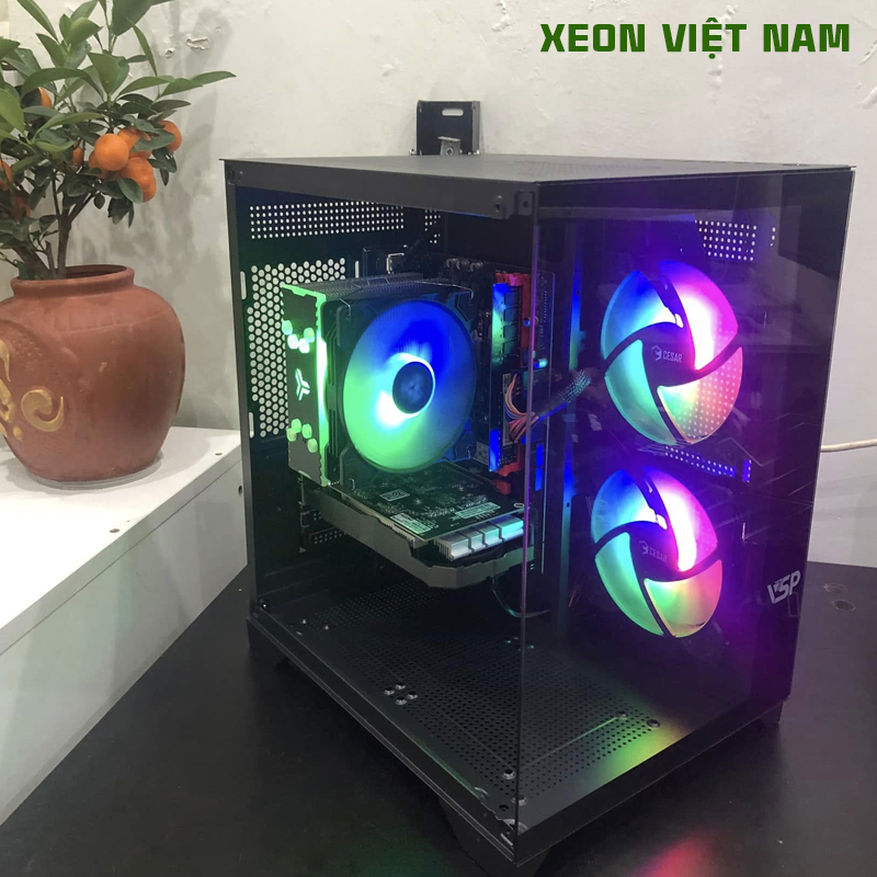 Bộ PC Gaming B760M i5-12400F, Ram 16G, VGA 1050Ti