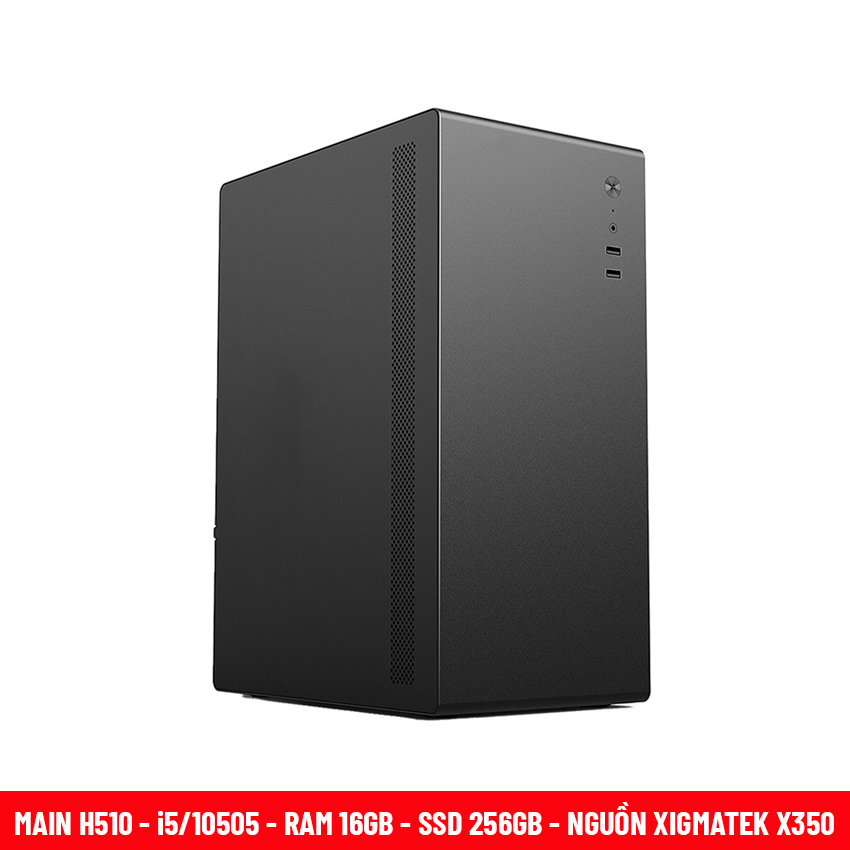 Cây pc H510 i5 10th ram 8g, ssd 256g, nguồn x350